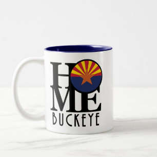 HOME Buckeye Arizona Tweekleurige Koffiemok