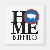 HOME Buffalo Magneet (Voorkant)