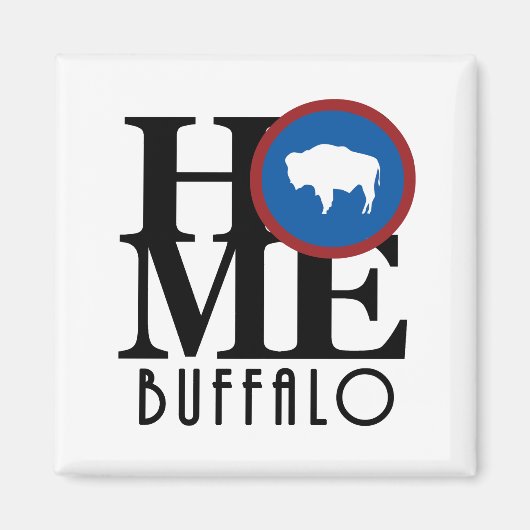 HOME Buffalo Magneet (Voorkant)