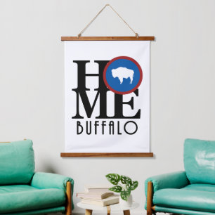 HOME Buffalo Wyoming Hangend Wandkleed