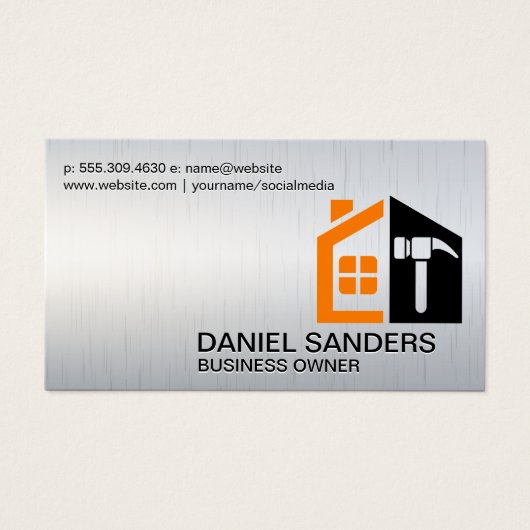 Home Build | General Contractor Visitekaartje (Voorkant)