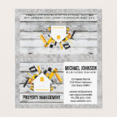 Home Build Logo | Bouw Visitekaartje (Buitenkant ongevouwen)