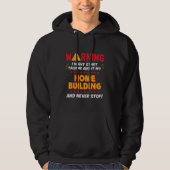 Home Builder Carpenter Framer Contractor Construct Hoodie (Voorkant)