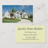 Home Builder Visitekaartje (Voorkant / Achterkant)