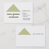 Home Builder-Visitekaartje Visitekaartje (Voorkant / Achterkant)