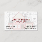 Home Builders Bouwarchitect Visitekaartje (Voorkant)