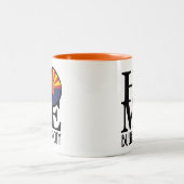 HOME Bullhead City Tweekleurige Koffiemok (Center)