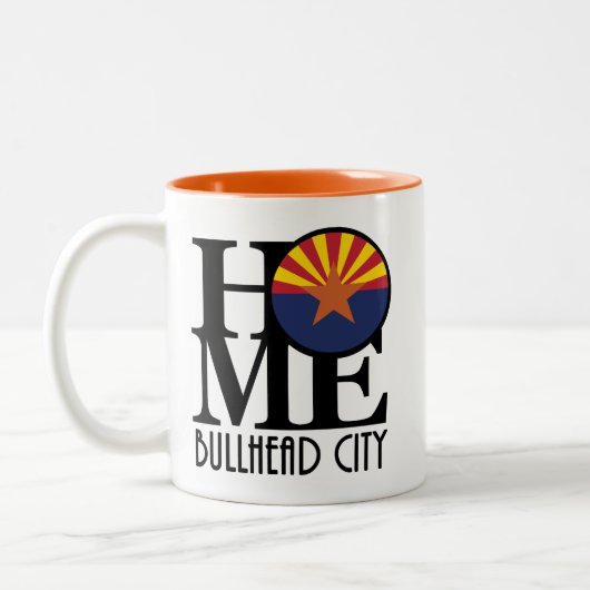 HOME Bullhead City Tweekleurige Koffiemok (Links)