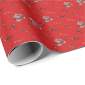 HOME BURGLARY GIFT WRAP CADEAUPAPIER (Rol Hoek)
