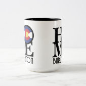 HOME Burlington Colorado 15oz Tweekleurige Koffiemok (Center)