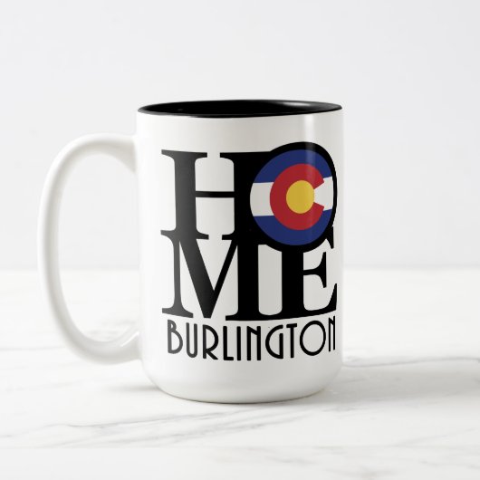 HOME Burlington Colorado 15oz Tweekleurige Koffiemok (Links)