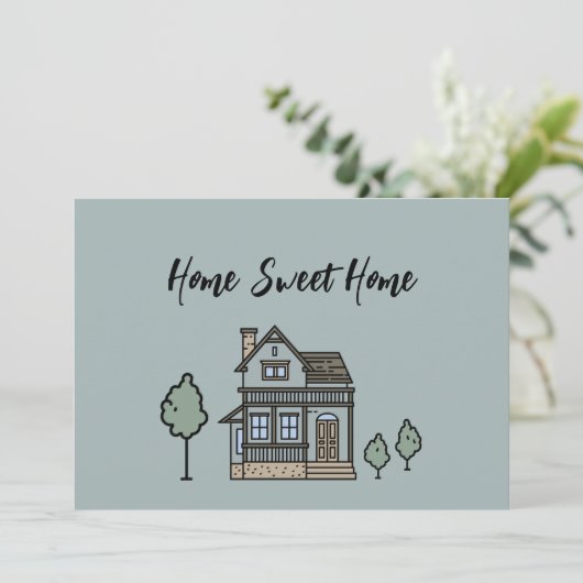 Home Business Bedankkaart (Staand voorkant)