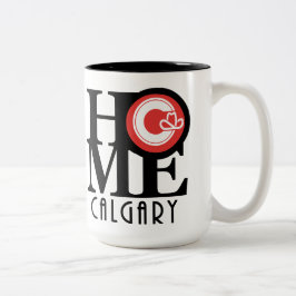 HOME Calgary 15oz (stadsvlag) Tweekleurige Koffiemok