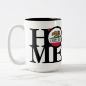HOME California 15oz Tweekleurige Koffiemok (Links)