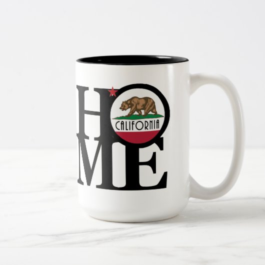 HOME California 15oz Tweekleurige Koffiemok (Rechts)