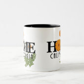 HOME California Poppies 11oz Tweekleurige Koffiemok (Center)