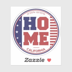 Home California Sticker