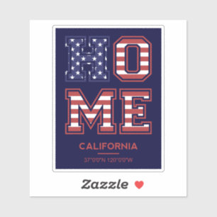 Home California Sticker