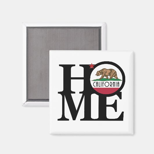HOME Californië Magneet (Voorkant / Achterkant)