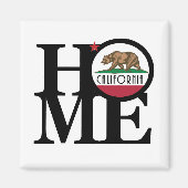 HOME Californië Magneet (Voorkant)