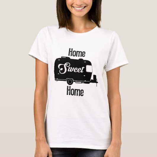 Home - Camper Trailer T-shirt (Voorkant)