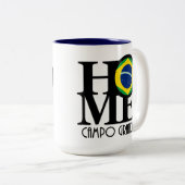 HOME Campo Grande 15oz Tweekleurige Koffiemok (Voorkant rechts)