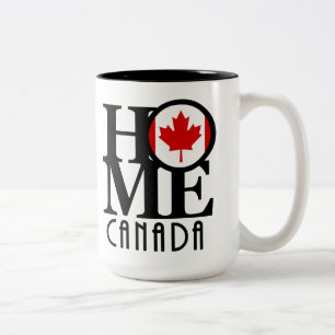 HOME Canada 15oz Tweekleurige Koffiemok