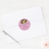 Home Canning Labels - met Roze Rozen (Envelop)