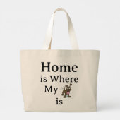 Home Canvas tas (Achterkant)