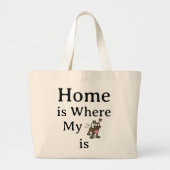 Home Canvas tas (Voorkant)