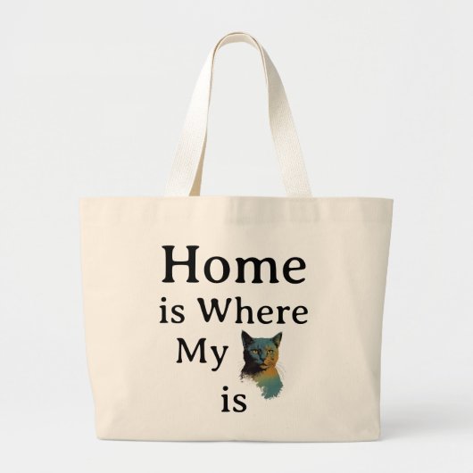 Home Canvas tas (Voorkant)