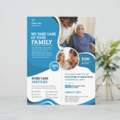 Home Care Service Flyer Sjabloon (Staand voorkant)