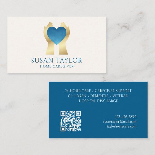Home Caregiver Visitekaartje (Voorkant / Achterkant)