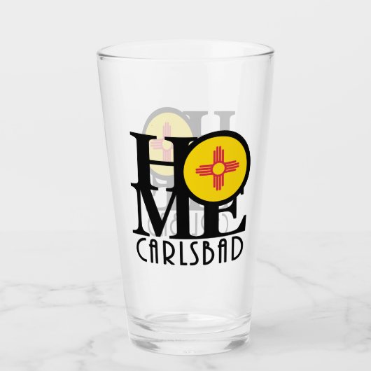 HOME Carlsbad NM Glas (Voorkant)