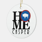 HOME Casper Wyoming Keramisch Ornament (Links)