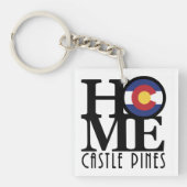 HOME Castle Pines Colorado Sleutelhanger (Voorkant)