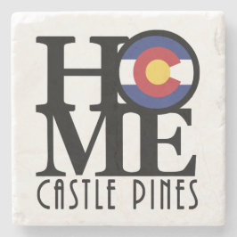 HOME Castle Pines Colorado Stenen Onderzetter