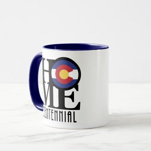 HOME Centennial Colorado 11oz Mok (Voorkant links)