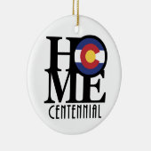 HOME Centennial Colorado Keramisch Ornament (Rechts)