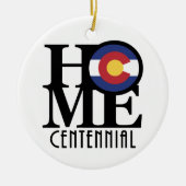 HOME Centennial Colorado Keramisch Ornament (Voorkant)