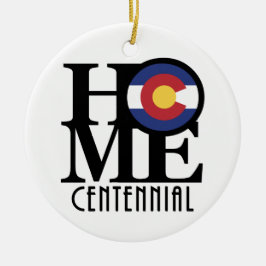 HOME Centennial Colorado Keramisch Ornament