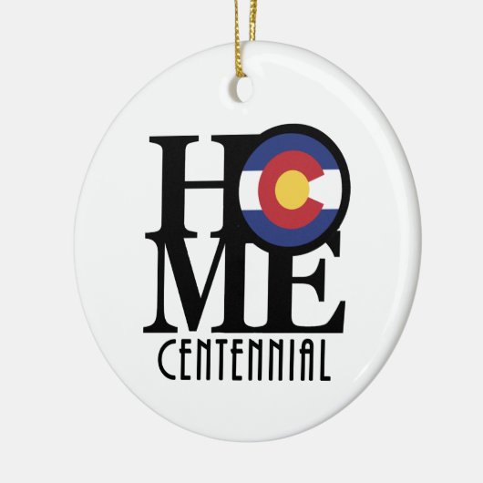 HOME Centennial Colorado Keramisch Ornament (Links)