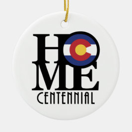 HOME Centennial Colorado Keramisch Ornament