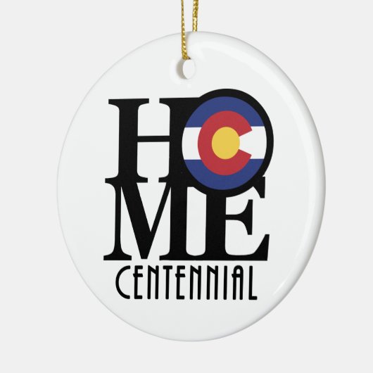 HOME Centennial Colorado Keramisch Ornament (Links)