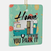 Home Ceramic Ornament (Rechts)