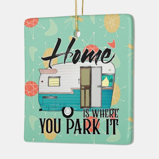 Home Ceramic Ornament (Links)