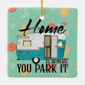 Home Ceramic Ornament (Achterkant)