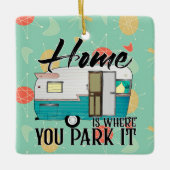 Home Ceramic Ornament (Voorkant)