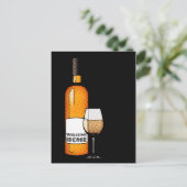 home champagne welkom briefkaart (Staand voorkant)