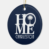 HOME Charleston SC Keramisch Ornament (Links)